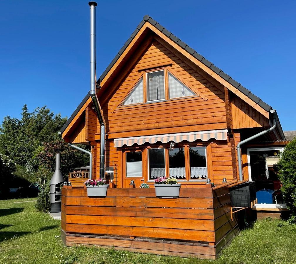 Willa Blockhaus - De Luet Holt Hus Born Zewnętrze zdjęcie